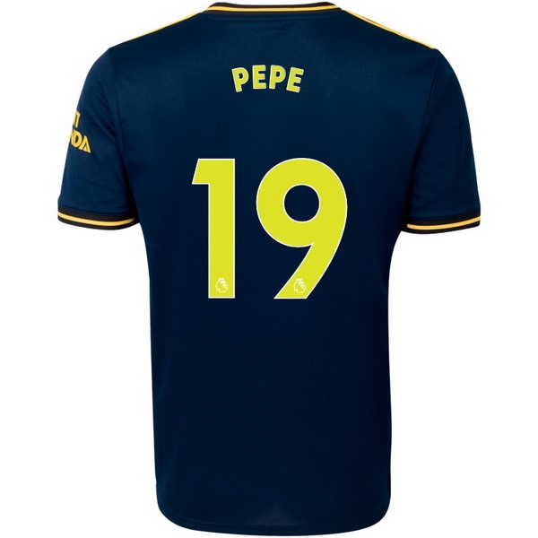 Camiseta Arsenal NO.19 Pepe 3ª 2019-2020 Azul